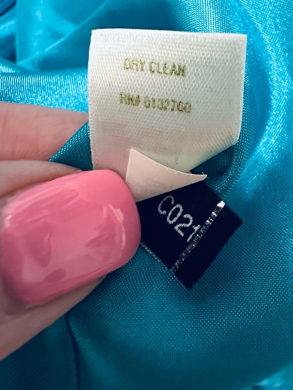 Kate Spade New York Melody Silk Pleated Dress Teal Fit & Flare Size 10 - Picture 15 of 15